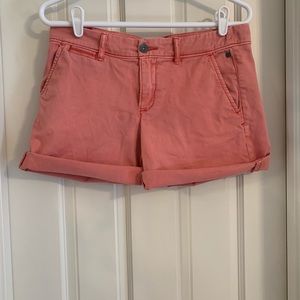 anthropologie pilcro chino shorts!